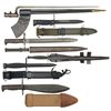 Image 2 : Grouping of U.S. Bayonets