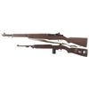 Image 2 : Two U.S. Semi-Automatic Longarms -A) Springfield M1 Garand Rifle with Bayonet