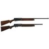 Image 1 : Collector's Lot of Two U.S. Military Semi-Automatic Shotguns -A) Savage Model 720 Shotgun