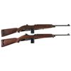 Image 1 : Collector's Lot of Two U.S. Military M1 Semi-Automatic Carbines -A) Inland M1 Carbine