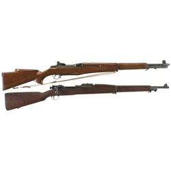 Two U.S. Rifles -A) Springfield M1 Garand Semi-Automatic Rifle