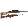 Image 1 : Collector's Lot of Two Semi-Automatic U.S. Military Rifles -A) Springfield Armory M1 Garand Rifle wi
