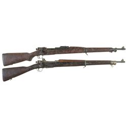 Collector's Lot of Two U.S. Military Bolt Action Rifles -A) Remington Model 1903 Rifle