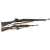 Image 1 : Collector's Lot of Two U.S. Military Long Guns -A) Winchester Model 1917 Bolt Action Rifle