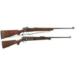 Two Bolt Action Rifles -A) Springfield Model 1903 Sporting Rifle