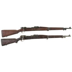 Collector's Lot of Two U.S. Bolt Action Rifles -A) Rock Island Arsenal Model 1903 Rifle