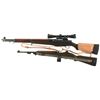 Image 2 : Two Semi-Automatic Long Guns -A) CAI M1 Garand Rifle with Scope