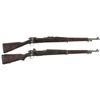 Image 1 : Two U.S. Model 1903 Bolt Action Rifles -A) Springfield Model 1903 Rifle