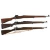 Image 1 : Three U.S. Bolt Action Rifles -A) Eddystone Model 1917 Rifle