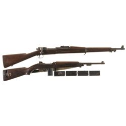 Two U.S. Long Guns -A) U.S. Springfield Armory Model 1903 Bolt Action Rifle