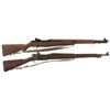 Image 1 : Two U.S. Military Rifles -A) H&R M1 Garand Semi-Automatic Rifle with Sling