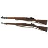 Image 2 : Two U.S. Military Rifles -A) H&R M1 Garand Semi-Automatic Rifle with Sling