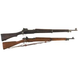 Two U.S. Bolt Action Rifles -A) Winchester Model 1917 Rifle