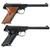Image 2 : Collectors Lot of Two Woodsman Series Semi-Automatic Pistols -A) Colt Huntsman Pistol