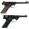 Image 2 : Two Semi-Automatic Pistols -A) Colt Second Series Woodsman Target Pistol