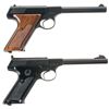 Image 2 : Collector's Lot of Two Colt Woodsman Series Semi-Automatic Pistols -A) Rare Colt Huntsman "Double S"