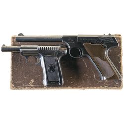Two Semi-Automatic Pistols -A) Colt Challenger Pistol with Box