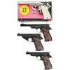 Image 1 : Four Star Semi-Automatic Pistols -A) Chrome Plated Star Model FR Sport Pistol with Box