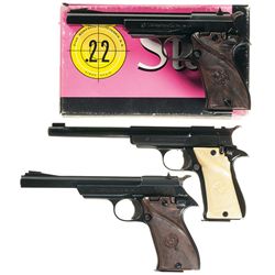 Collector's Lot of Three Star Semi-Automatic Pistols -A) Star Model FR Sport Pistol with Box