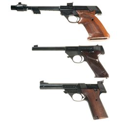 Three High Standard Semi-Automatic Pistols -A) High Standard Series 102 Supermatic Citation Pistol