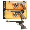 Image 1 : Three Ruger Semi-Automatic Pistols -A) Ruger Mk II Target Pistol with Box