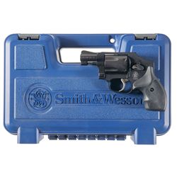 Unique Double Stamped Smith & Wesson Model 442-2 Airweight Double Action Revolver with Hardcase