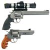 Image 2 : Two Smith & Wesson Double Action Revolvers -A) Smith & Wesson Model 647 Revolver with Case