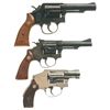 Image 2 : Collector's Lot of Three Smith & Wesson Double Action Revolvers -A) Smith & Wesson Model 13-1 Revolv
