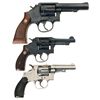 Image 2 : Collector's Lot of Three Smith & Wesson Double Action Revolvers -A) Smith & Wesson Model 547 Revolve