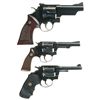 Image 2 : Three Double Action Revolvers -A) Smith & Wesson Model 29-2 Revolver