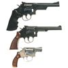 Image 2 : Three Smith & Wesson Double Action Revolvers -A) Smith & Wesson Model 28-2 Highway Patrolman Revolve