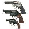 Image 1 : Collector's Lot of Three Smith & Wesson Double Action Revolvers -A) Smith & Wesson Model 686-5 Revol