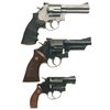Image 2 : Collector's Lot of Three Smith & Wesson Double Action Revolvers -A) Smith & Wesson Model 686-5 Revol