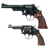 Image 1 : Collector's Lot of Two Smith & Wesson Double Action Revolvers -A) Smith & Wesson Model 27-2 Revolver