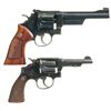 Image 3 : Collector's Lot of Two Smith & Wesson Double Action Revolvers -A) Smith & Wesson Model 27-2 Revolver