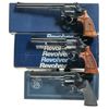 Image 1 : Three Boxed Smith & Wesson Double Action Revolvers -A) Smith & Wesson Model 48-4 Revolver