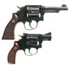 Image 2 : Two Boxed Smith & Wesson Double Action Revolvers -A) Smith & Wesson 38 Military and Police Pre-Model