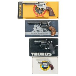 Four Boxed Revolvers -A) Ruger New Model Single Six Single Action Revolver