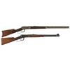 Image 1 : Two Winchester Model 94 Long Guns -A) Winchester Model 1894 Rifle with Factory Letter