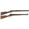 Image 1 : Collector's Lot of Two Winchester Lever Action Long Guns -A) Winchester Model 1894 Rifle