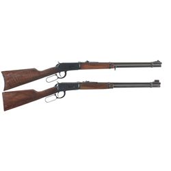 Two Winchester Lever Action Rifles -A) Winchester Model 94 Rifle
