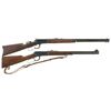 Image 1 : Two Winchester Lever Action Long Guns -A) Winchester Model 1892 Rifle