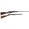 Image 1 : Two Winchester Rifles -A) Winchester Model 1895 Lever Action Sporting Rifle