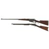 Image 2 : Two Winchester Rifles -A) Winchester Model 1895 Lever Action Sporting Rifle