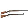 Image 1 : Two Winchester Model 94 Lever Action Long Guns -A) Special Order Winchester Model 1894 Takedown Rifl