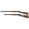 Image 2 : Two Winchester Model 94 Lever Action Long Guns -A) Special Order Winchester Model 1894 Takedown Rifl