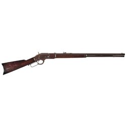 Antique Winchester Model 1873 Lever Action Rifle