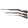Image 2 : Two Long Guns and One Air Rifle -A) Winchester Model 1887 Lever Action Shotgun