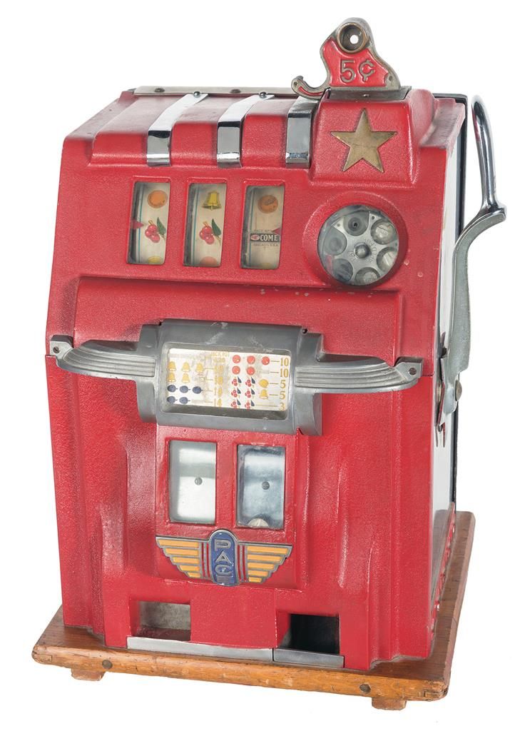 Vintage Nickel Slot Machine Vintage Nickel Slot Machine