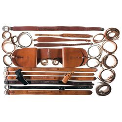 Large Lot of Firearm Related Leather Products